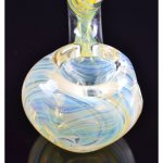 3.5" Swirled Color Changing Sherlock Fumed Glass Spoon Hand Pipe New