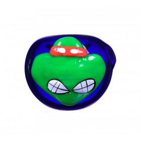 The Turtle Power - 3" Glow In The Dark Turtle New