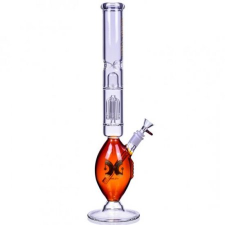 21 Inch Jellyfish Perc with Splash Guard Glass Bong Water Pipe New