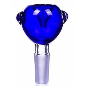 The Baubles - 10mm Male Dry Herb Bowl - Smoking Accessories - Blue New