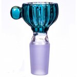 14MM Smoking Accessories 14MM Male Bowl/Slide - Teal New