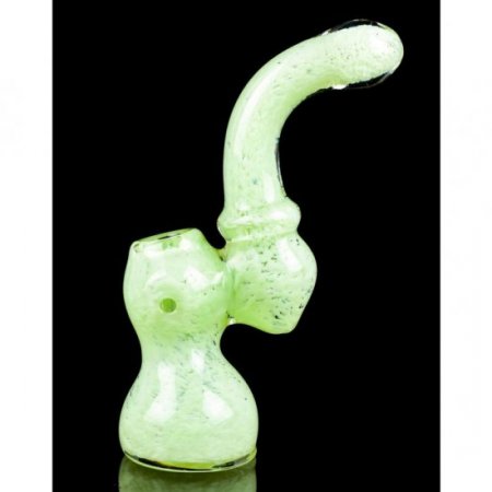 Slurpee Swamp - 7" Fritted Work Sherlock Bubbler - Green Apple New