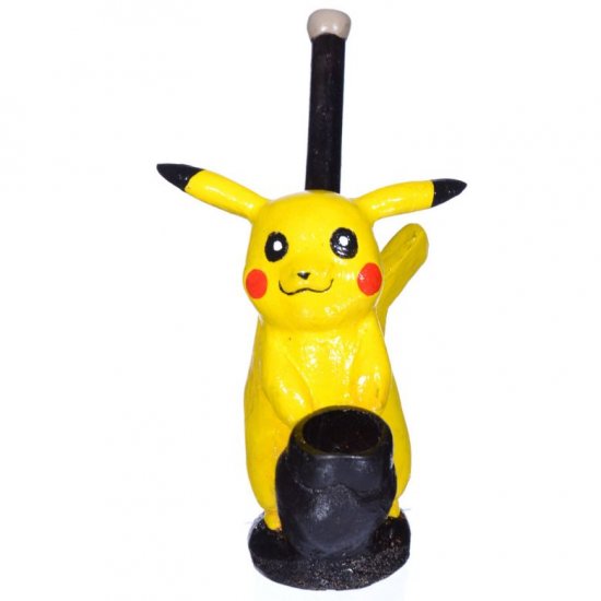 6\" Character wooden pipes - Pikachu New