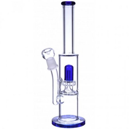 12" Shower Head Matrix Bong Water Pipe - Blue New