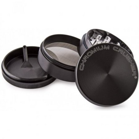 Chromium Crusher? - Four Part Grinder - 55mm - Black New