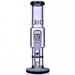 Rocket Pod - 12" Straight Tree to Honeycomb Perc Bong New