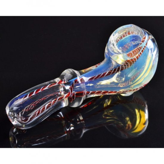 3\" Baby Sherlock Striped - Fumed - Red New