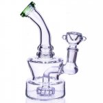 Osaka Smoker - Tilted Neck Showerhead Perc Bong New