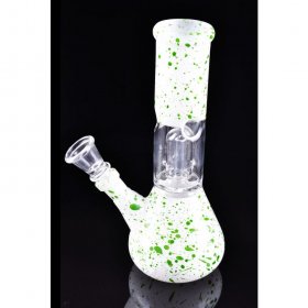8" Spotted Percolator - Spotted Marble - Lime New