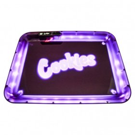 GLOWTRAY X COOKIES LED ROLLING TRAY - PURPLE New