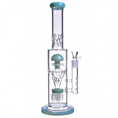 16" Inline Dome Sprinkler Perc to Specialty Perc Bong Water Pipe New