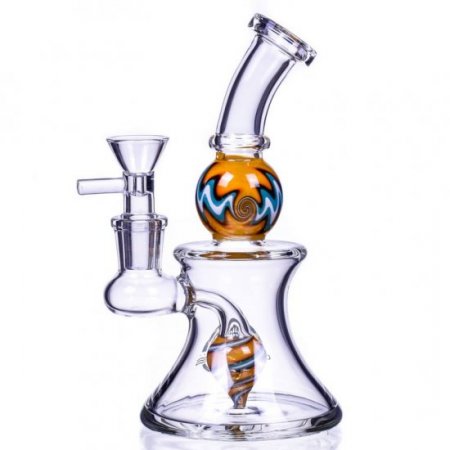 Gumball Candy Machine Dab Rig - 7" Ball Percolator Bong New