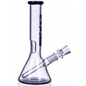 GRAV? 8" Small Simple Clear Beaker Base Smoking Bong Water Pipe New