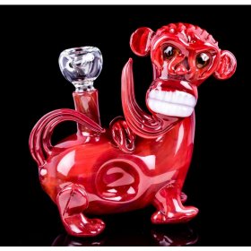 The Green Monkey - 6" Bong Water Pipe New