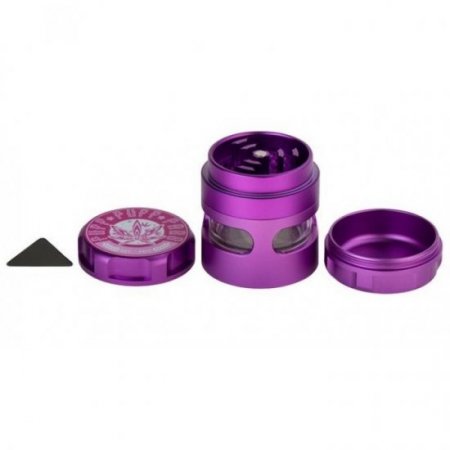 Hot Girls - Puff Puff Pass - 50mm 3-Part w/ Removable Screen - Purple New