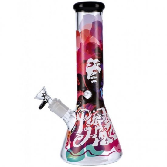 Rainbow Haze - Rock Legends - 12\" Beaker Base Bong New