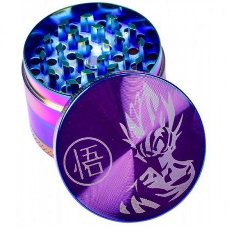 The Goku - Four Part Grinder - 46MM - Rainbow New