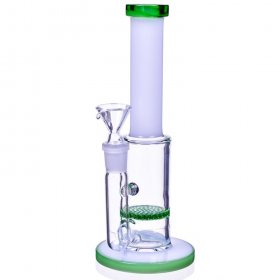 8" Honeycomb Bong - Green New