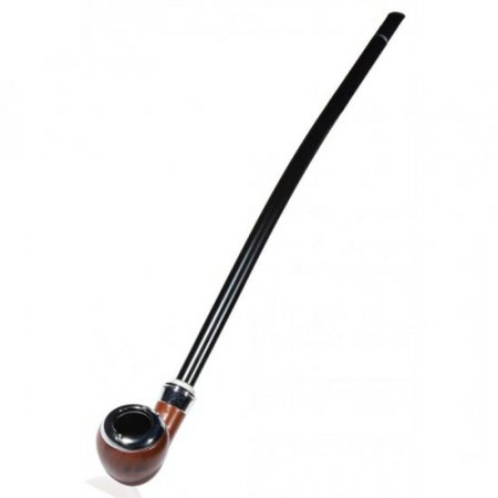 16" Grand Churchwarden Pipe - Dark Maple Wood New