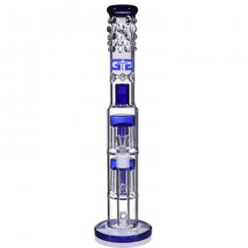 Wizard of Oz bong - 18" Double Tree Perc Bong - Special Price New