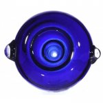 19mm Dry Male Bowl With Accent - Dry Herb-Blue New