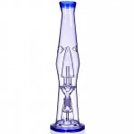 Magic Lamp - 14" Showerhead Perc Bong - Blue New