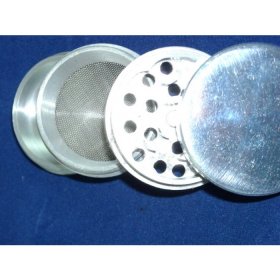 Large 4 pc 2.5" Aluminum grinder New