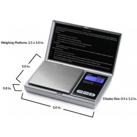 AWS - 600G Series Digital Pocket Weight Scale 600 x 0.1g New