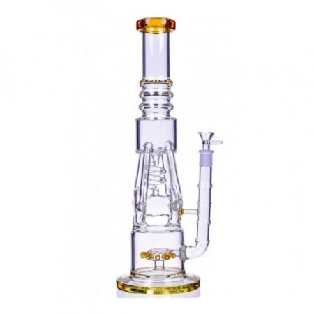 Rodimus Prime - 17" Sprinkler Perc to Coil Perc 4-Arm Recycler Bong New