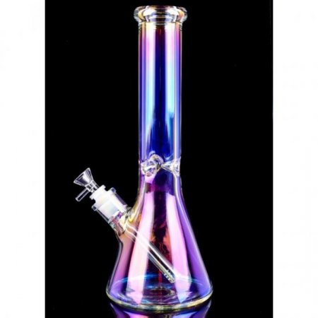 Smoke Chameleon - 14" Iridescent Color Shifting Shiny Bong New