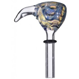 Glass Stem Slider Domed Funnel Style With Handle For Monster Zong New