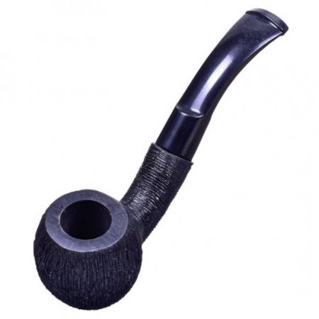 Smoke Crust - 5" Premium Crust Pattern Wooden Pipe New