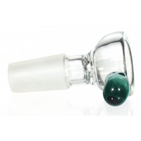 Green Orb Bowl/Slide - 14mm New