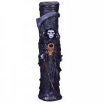 Dark Knight - 12" Grim Reaper Hand Crafted Wooden Bong New