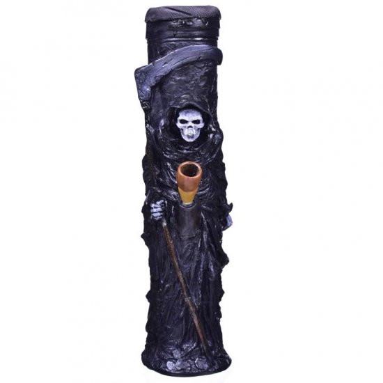 Dark Knight - 12\" Grim Reaper Hand Crafted Wooden Bong New