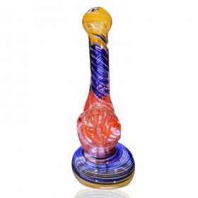 Surprise Glass Bubbler Bong - Assorted Design Assorted Colors New