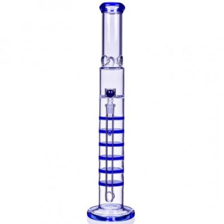 20" Sextet Honeycomb Water Pipe - Blue New