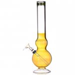 15" Fumed Double Bubble Bong - Made In USA New