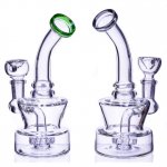 Osaka Smoker - Tilted Neck Showerhead Perc Bong New