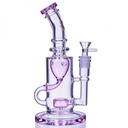 16" Inline Matrix Percolator Bong Glass Water Pipe Thick and Heavy - Blue New