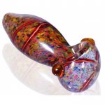 Chunky Fritter - 3" Thick and Chunky Glass Hand Pipe New