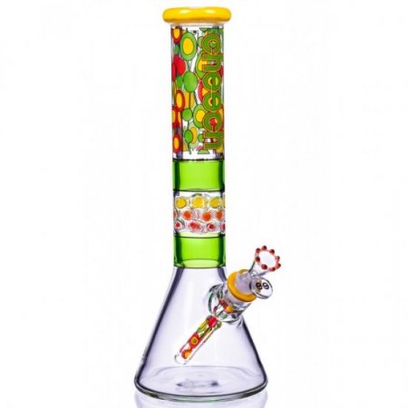 The Field's - Cheech? - 15" Colorful Beaker Base Bong New