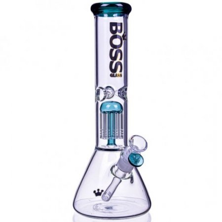 Boss Glass - 12" Single Chamber Bong 5MM Thick & Heavy New