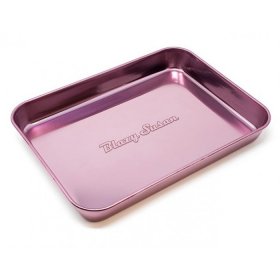 Blazy Susan? - Stainless Steel Rolling Tray - Pinkish Purple New