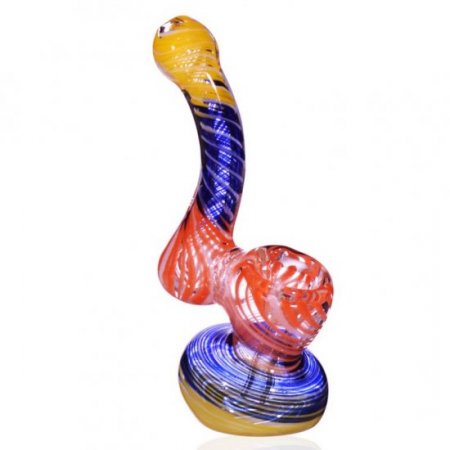 Surprise Glass Bubbler Bong - Assorted Design Assorted Colors New