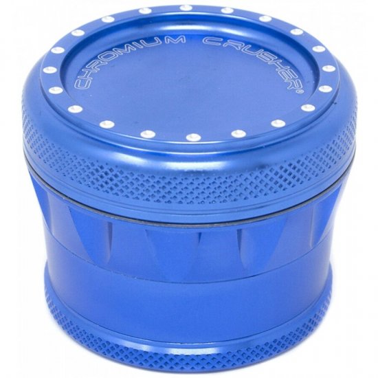 The Loyal - Chromium Crusher? - Precision Four-Part Grinder - 50MM - Blue New