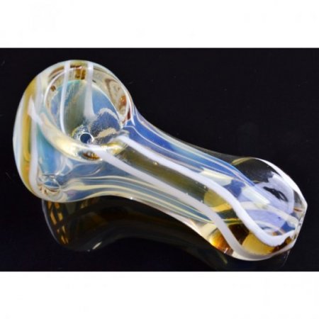 2.5" Mystic Fumed Spoon Glass Hand Pipe New