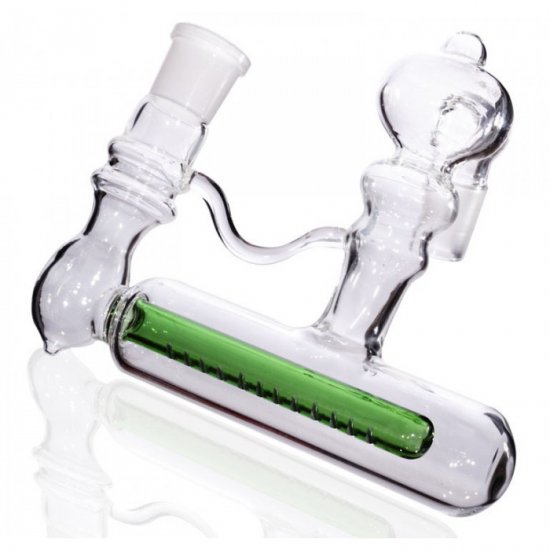 Inline Ashcatcher - 19mm - Green New