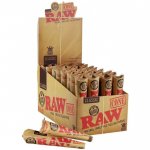 Raw? Classic King Pre-Rolled Cones (32-Pack) New