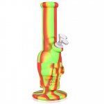 Skull Face - 12" Silicone Bong. New